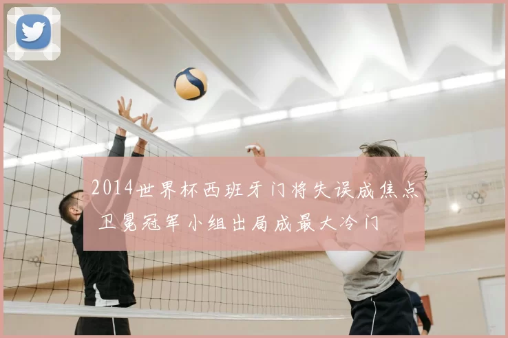 2014世界杯西班牙门将失误成焦点 卫冕冠军小组出局成最大冷门