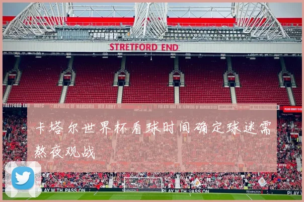 卡塔尔世界杯看球时间确定球迷需熬夜观战